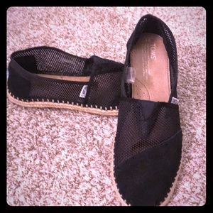 Mesh Black Toms
